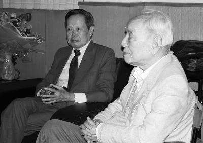 杨振宁先生与陈省身先生