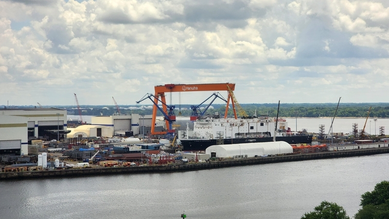 费城韩华造船厂 IC photo