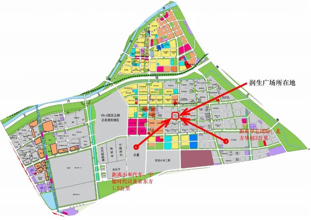 润生广场距离小米中芯国际位置图_00