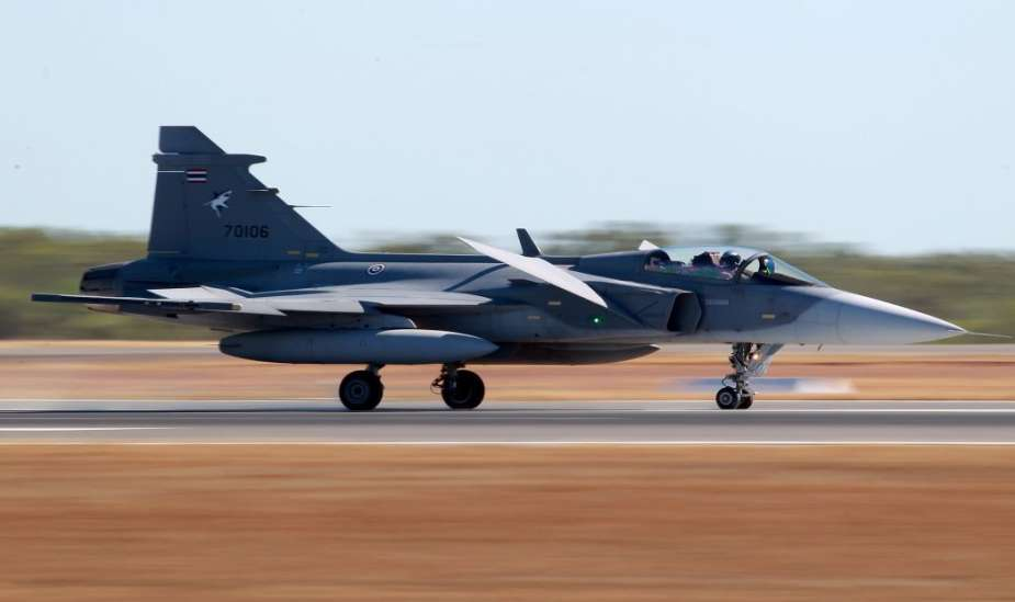 △英國皇家空軍戰機(資料圖)