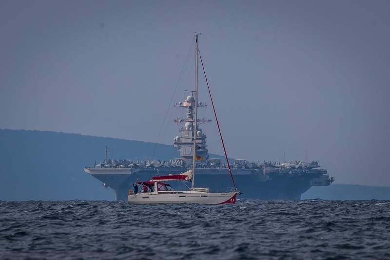 美军已调派“福特”号航母至加勒比海。 IC Photo