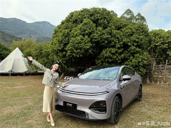 2025款小鹏G6新车上市 第一波美女小姐姐照片出炉