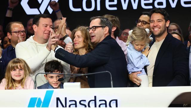 CoreWeave第一季营收9.8亿美元 股价持续飙升 英伟达成受益者