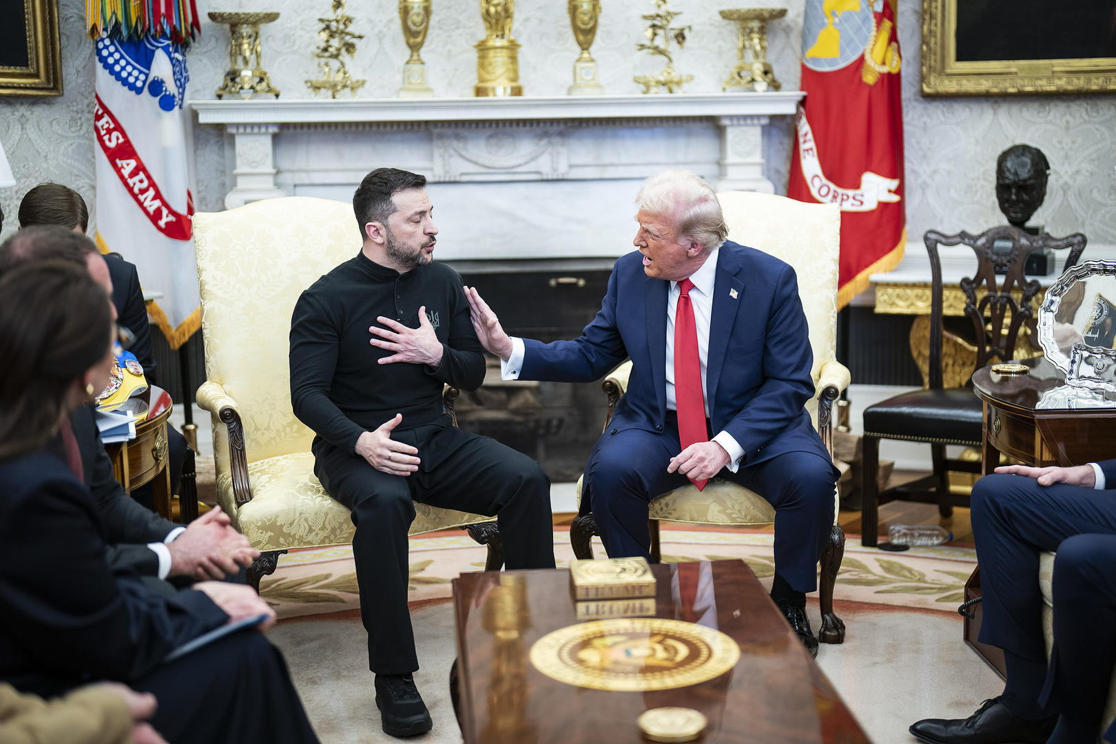 川普在白宫会晤波兰总统（图）, image size:1620x1080