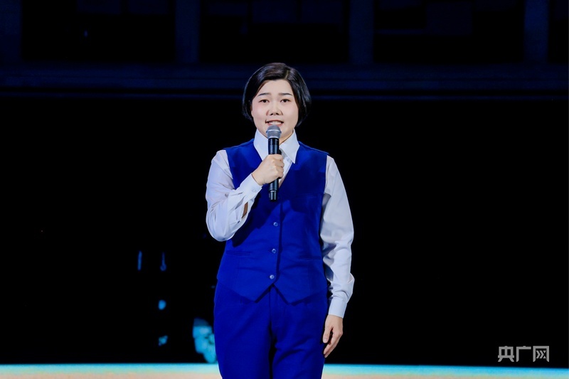 北京12345热线话务员刘缓（央广网发 主办方供图）