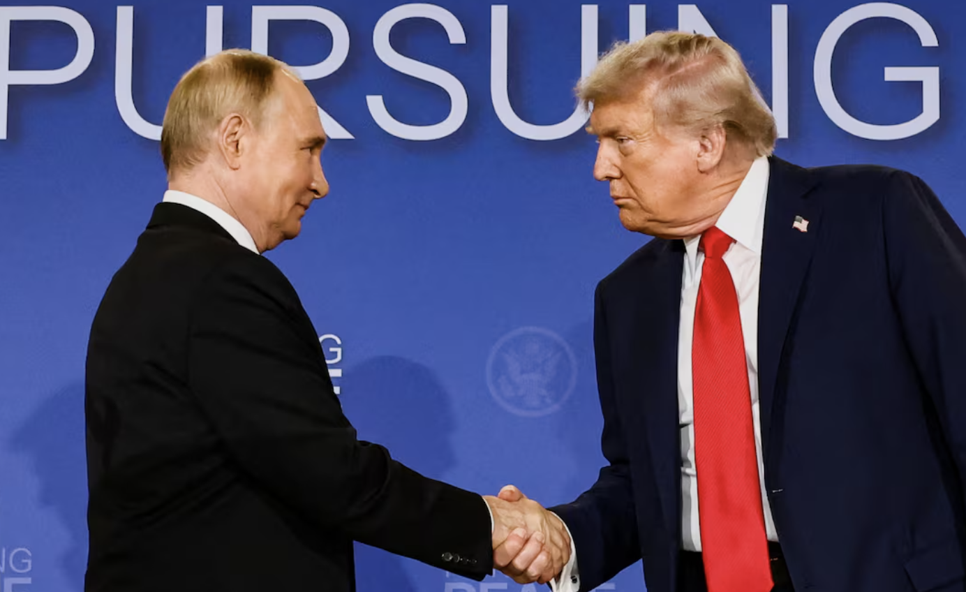 ▲8月,特朗普和普京在阿拉斯加举行会晤