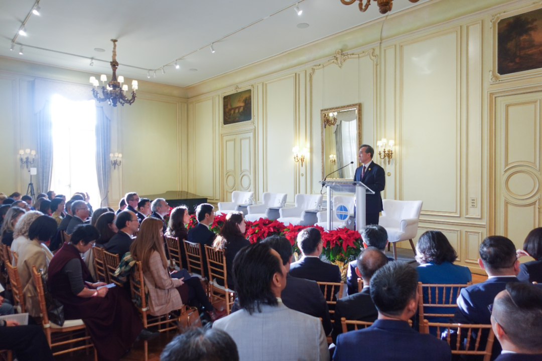 △2025年12月4日,中美经贸合作论坛暨第四届链博会推介会在华盛顿举行