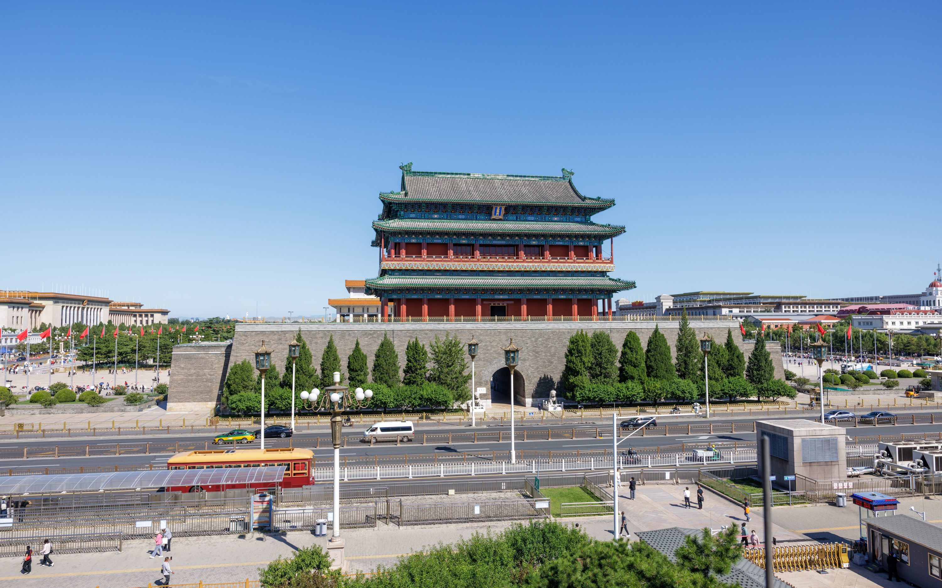 北京正阳门。新京报记者 王子诚 摄
