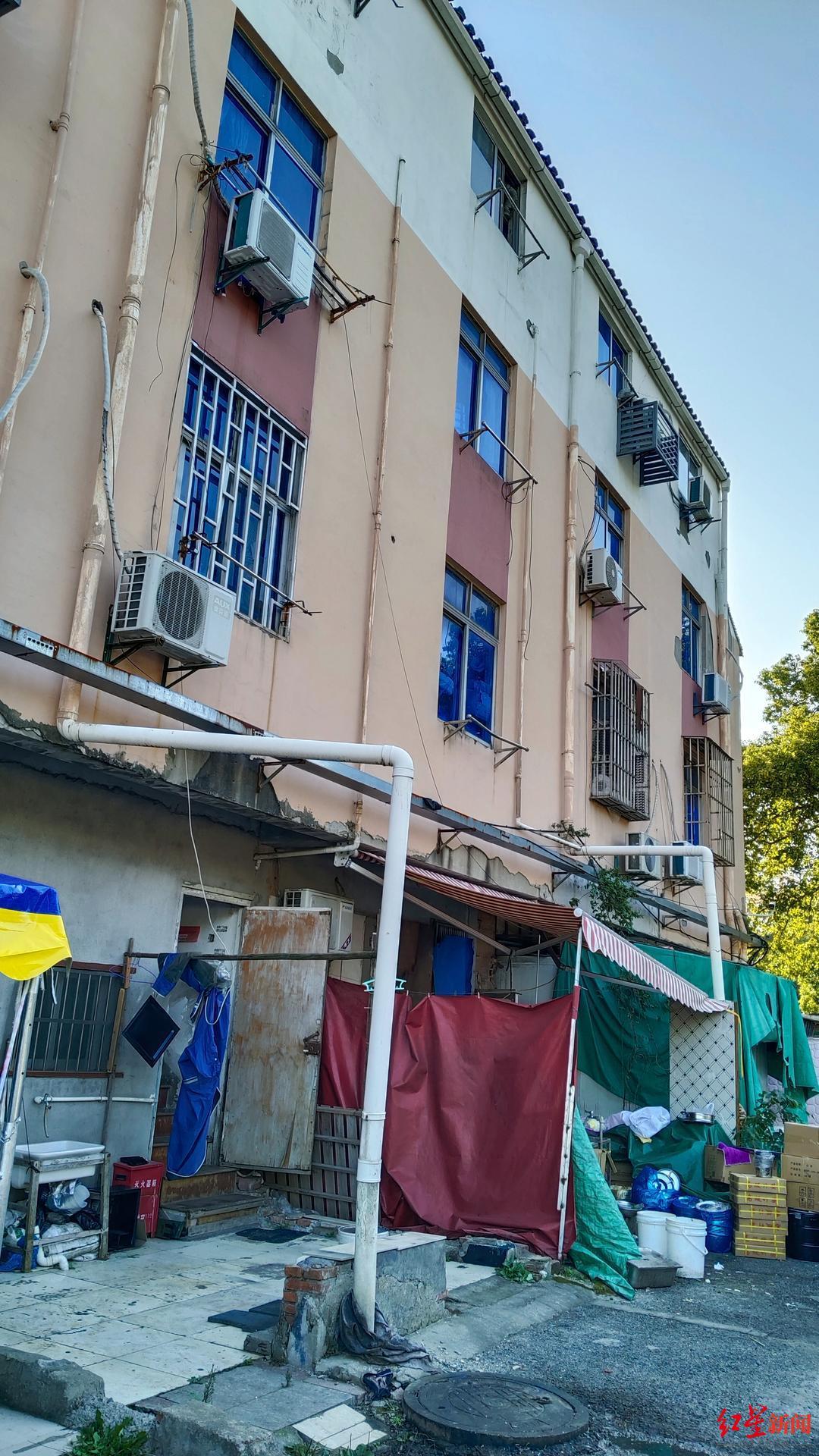 ▲凶手租住的楼栋外观