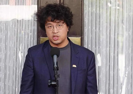 “台独”顽固分子、民进党民代沈伯洋 视频截图