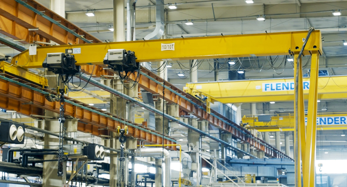 这是位于天津的弗兰德传动系统有限公司工厂一景(资料照片)。(图片来源:新华社)