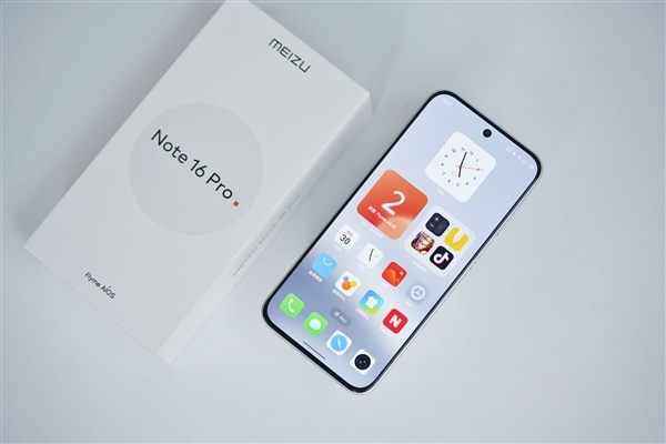 行业首款南德三防认证手机!魅族Note 16 Pro流云白图赏