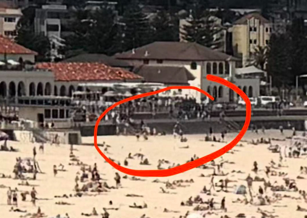 ▲红圈处为金先生案发时所在地