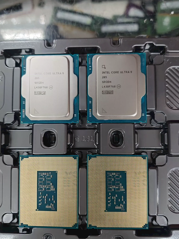 全球首发 还特供!Intel酷睿Ultra 200S新品大量现身中国
