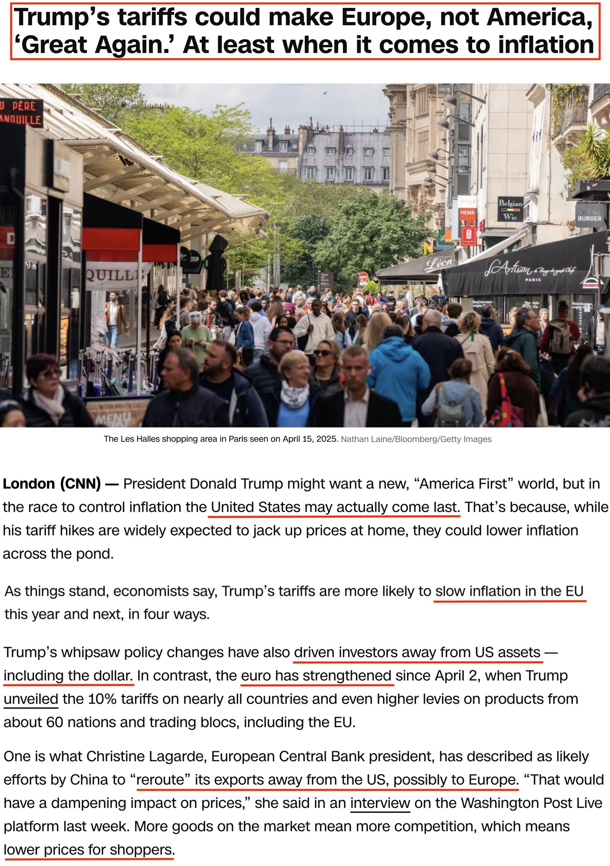 △美国有线电视新闻网报道截图