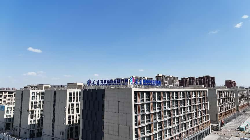 天开团泊园载体景象（央广网发 刘阳 摄）