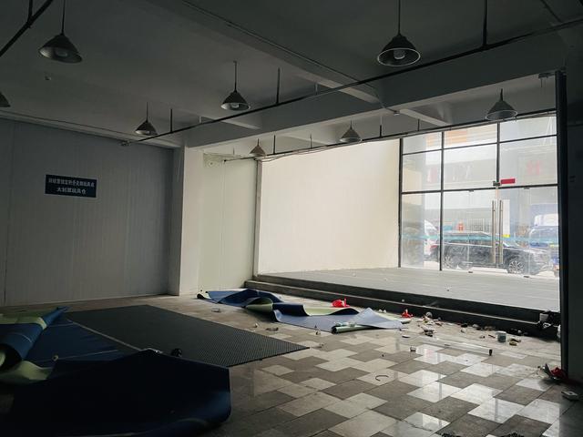 abandoned Badminton Training Camp