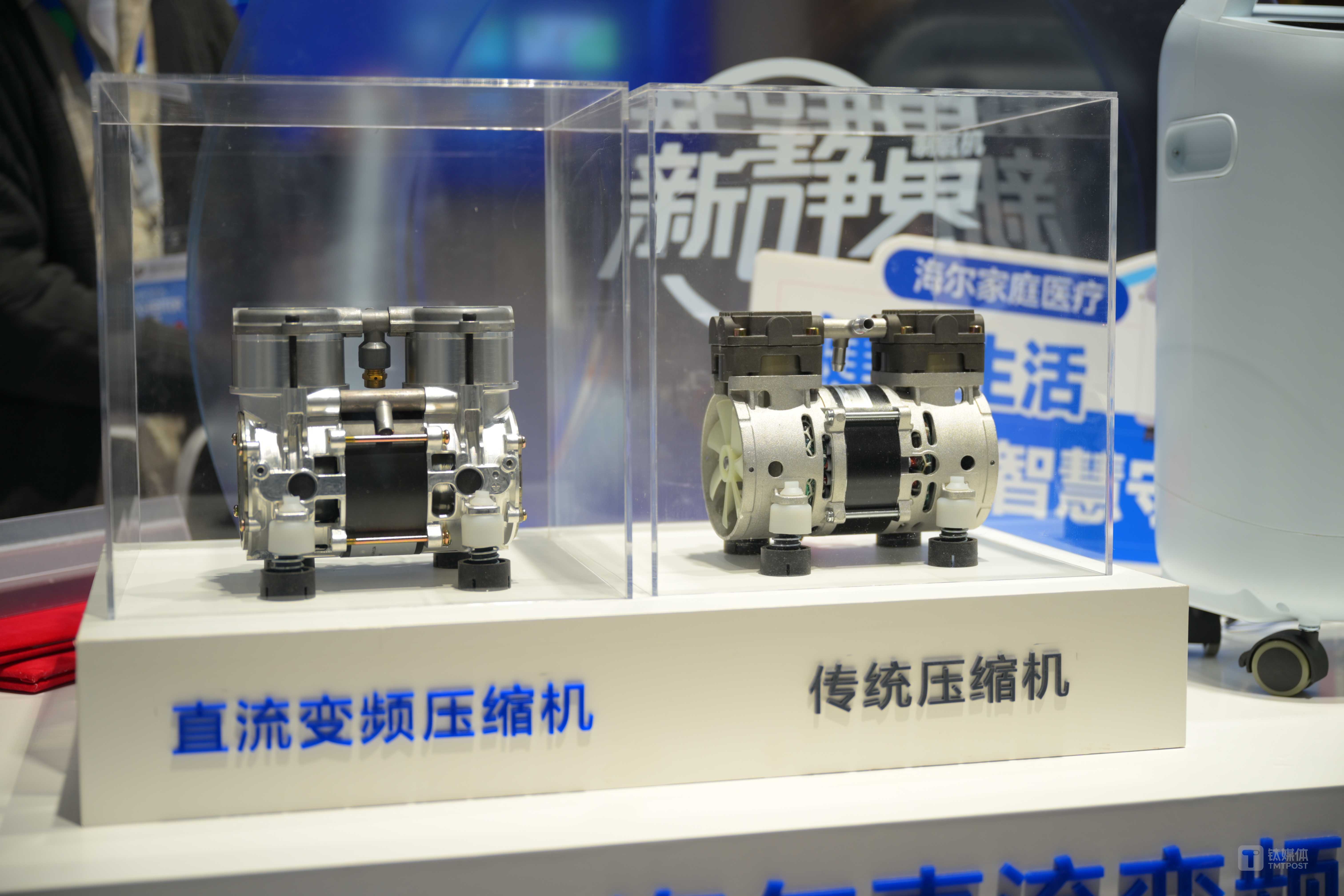 制氧机是什么负载海尔加速入局家庭医疗,将变频技术引入制氧机 | AWE 2025-上海聚慕医疗器械有限公司