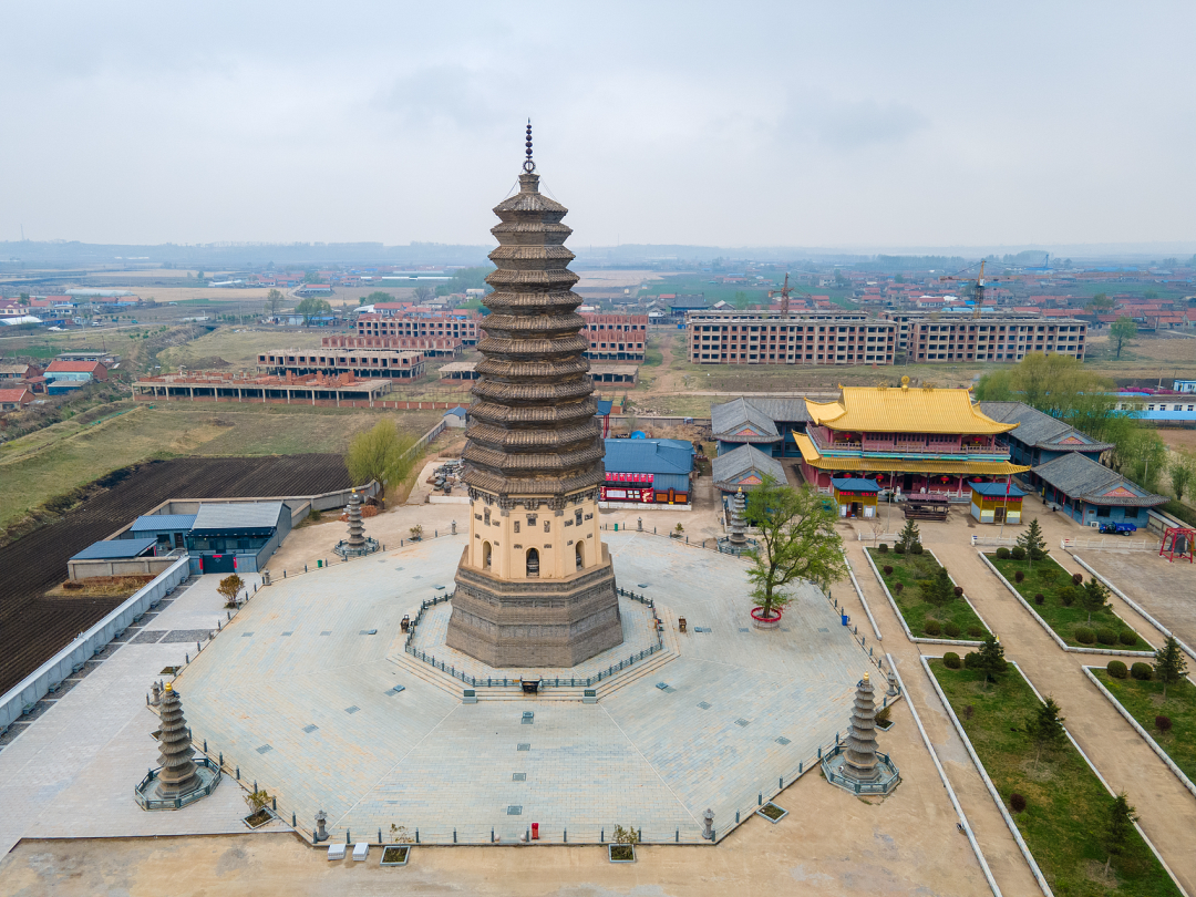 崇寿寺塔。(图/视觉中国)