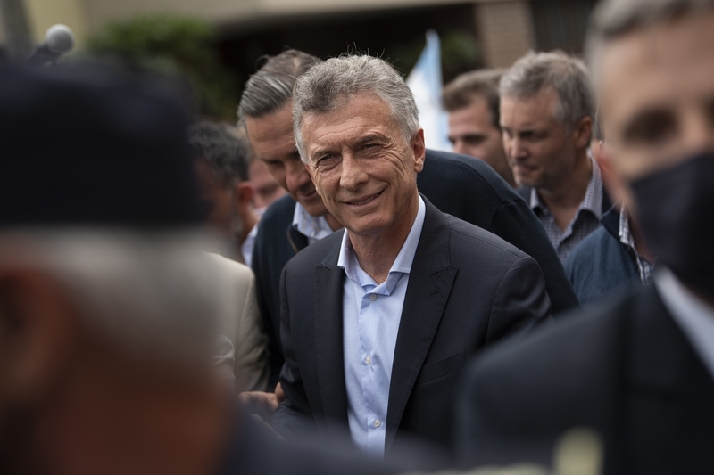 阿根廷前总统毛里西奥·马克里 IC Photo