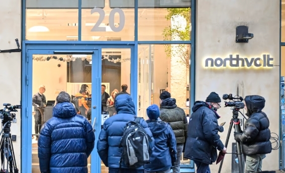 截至今年1月底,Northvolt累计负债已超过80亿美元。 法新社