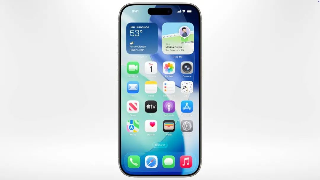 iPhone系统最激进更新来了!iOS 26变玻璃,苹果AI“明年再说”