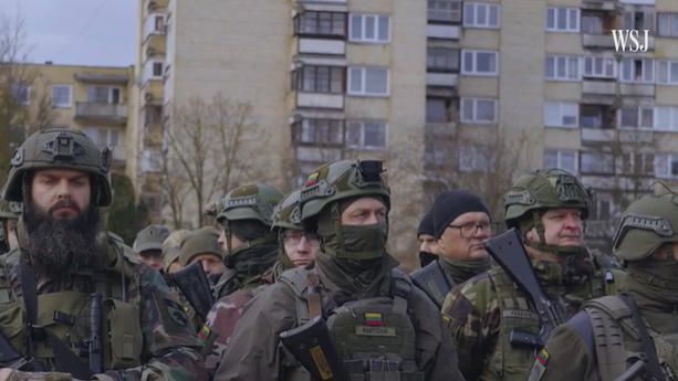 立陶宛近期展开军事演练 视频截图