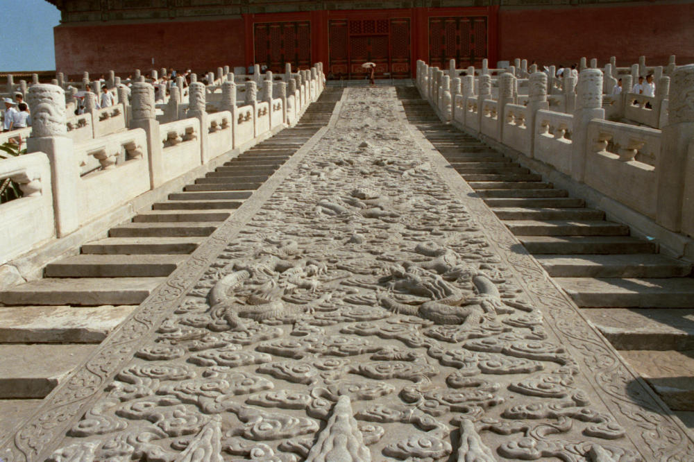 1987年/太和殿后的丹陛/摄影:邵军