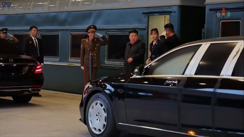9月5日，金正恩抵达朝鲜平壤。