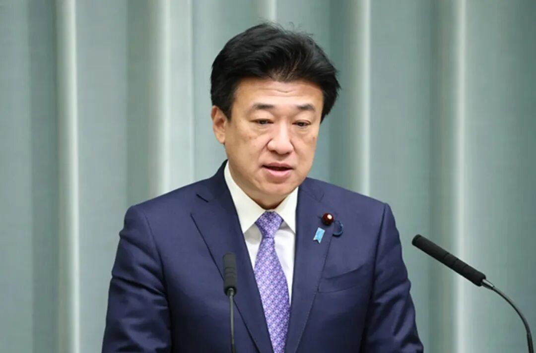▲日本内阁官房长官木原稔。(图源:朝日新闻)