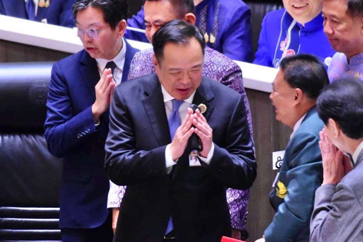 ▲阿努廷当选泰国总理
