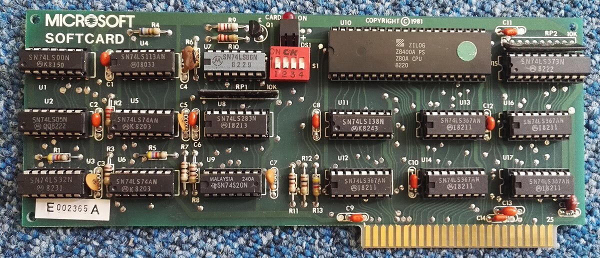 微软首款硬件Z-80 SoftCard:80年代的意外“吸金王”