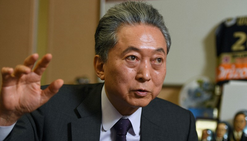 日本前首相鸠山由纪夫 资料图片