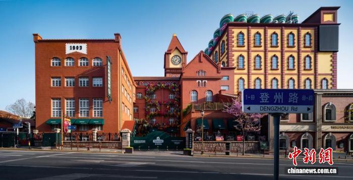 青岛啤酒博物馆成当地旅游热门打卡地。（资料图）青岛市文旅局供图