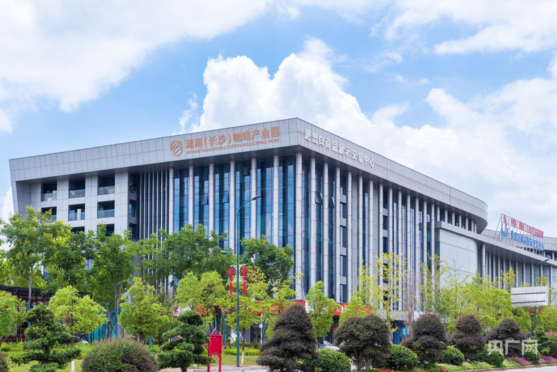 湖南(长沙)咖啡产业园(央广网发 刘思源 摄)