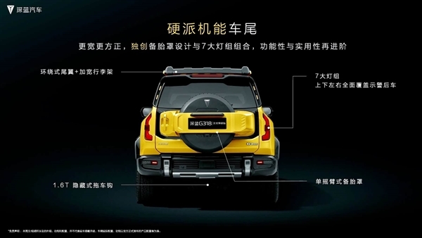 年轻人的第一辆硬派方盒子!深蓝G318无忧穿越版上市:18.59万起