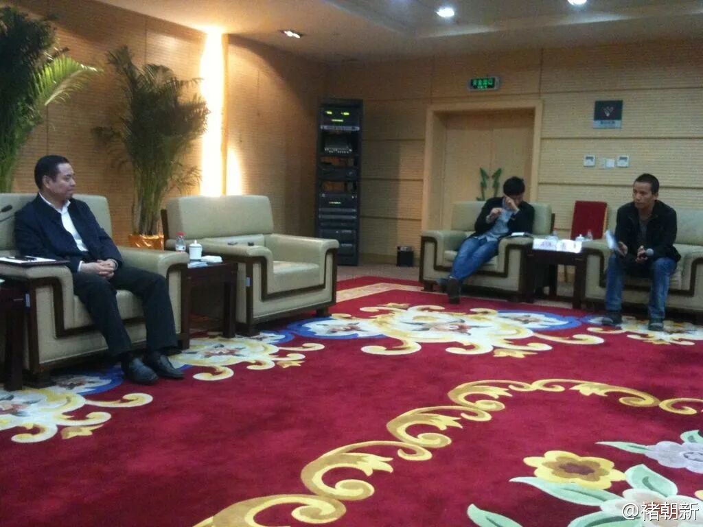 孙旭阳向李克提问现场