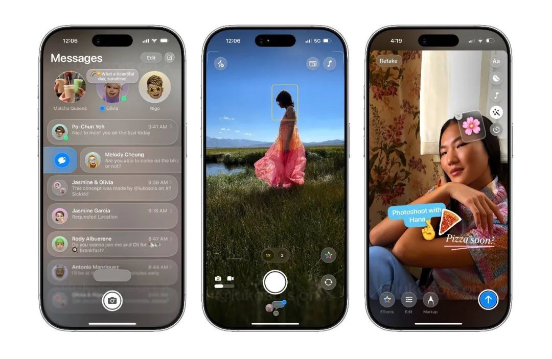 iOS 19 设计语言曝光/华为小米并列中国手机出货量第一/马斯克:恢复 7×24 工作状态