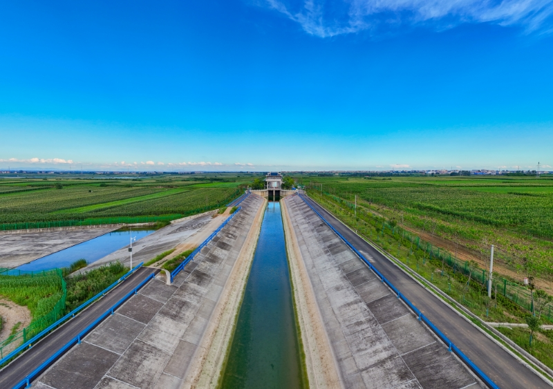 图：保障364万亩耕地和482万人口的鄂北工程