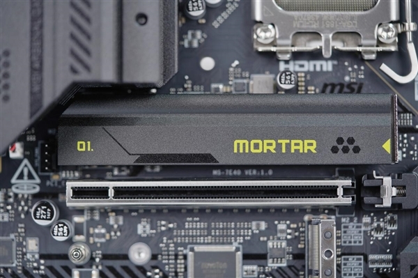 支持显卡快拆!微星B860M MORTAR WIFI主板图赏