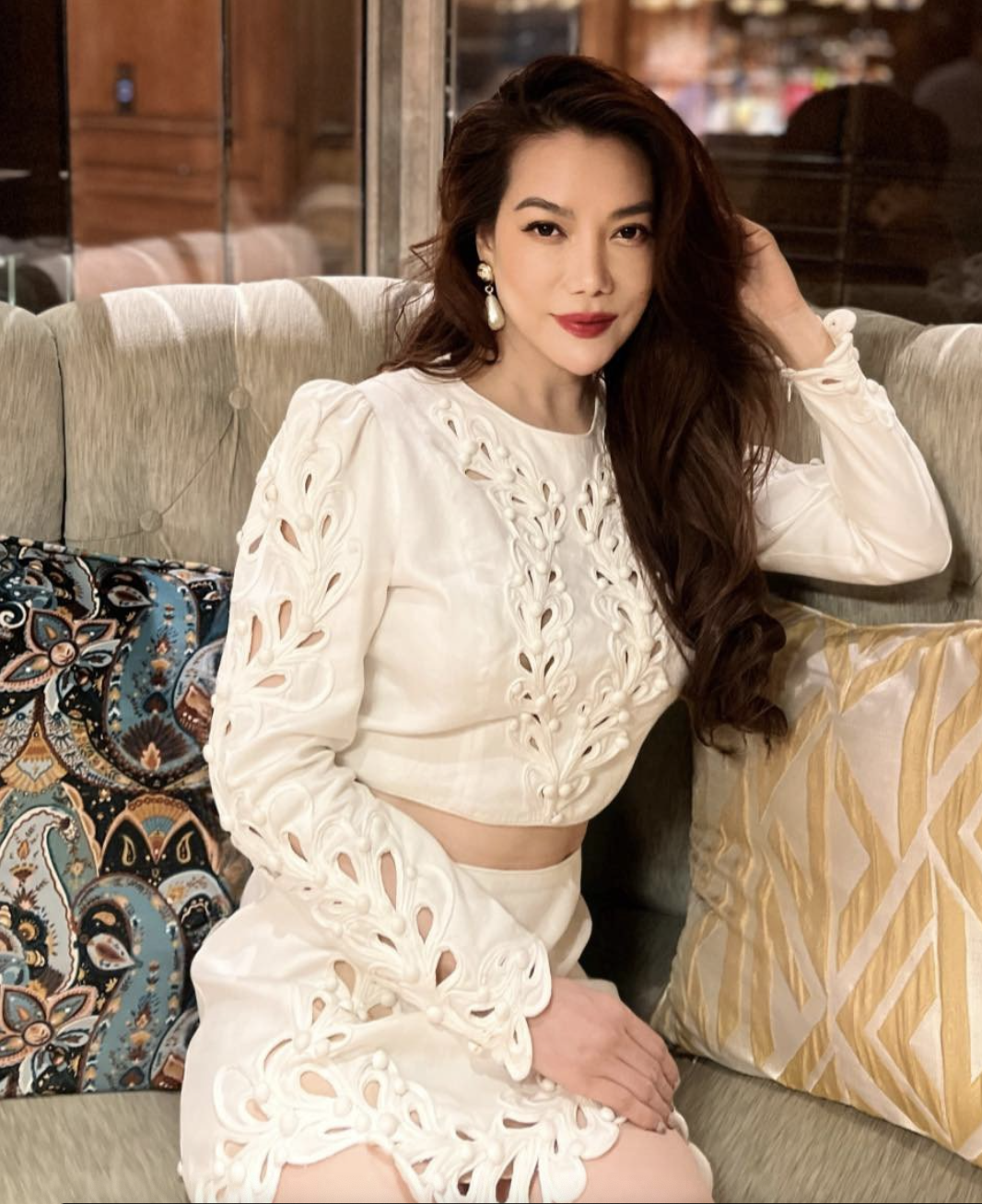 ▲被捕前一天,张玉英还在社交平台上晒出参加活动后的照片