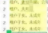 ▲相关登记表显示，刘某与胡某某为“夫妻”