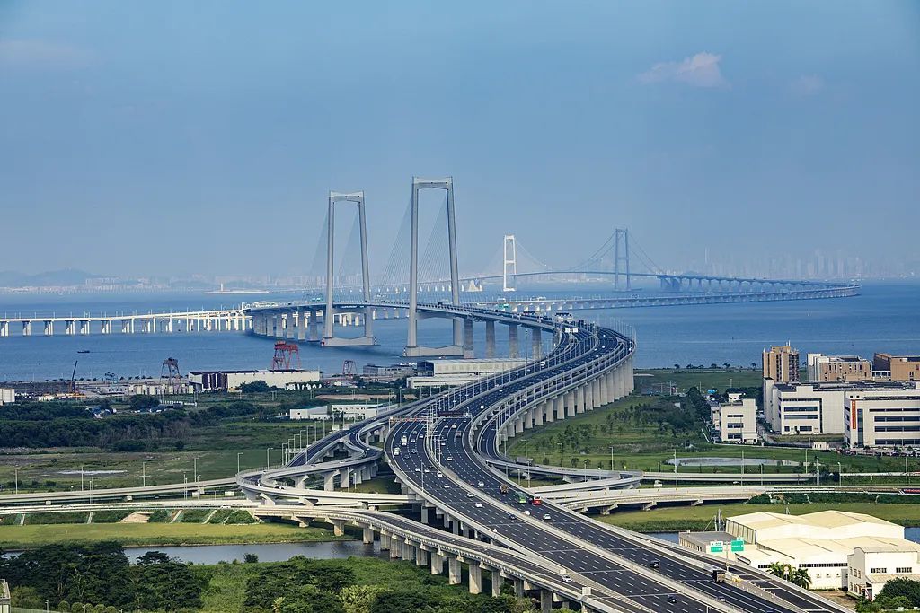 深中通道。图/视觉中国