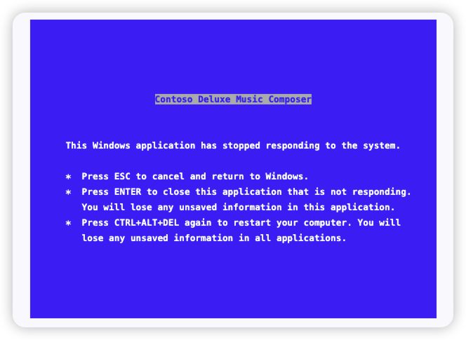 40 岁的 Windows 蓝屏要完蛋了,我第一个拍手鼓掌