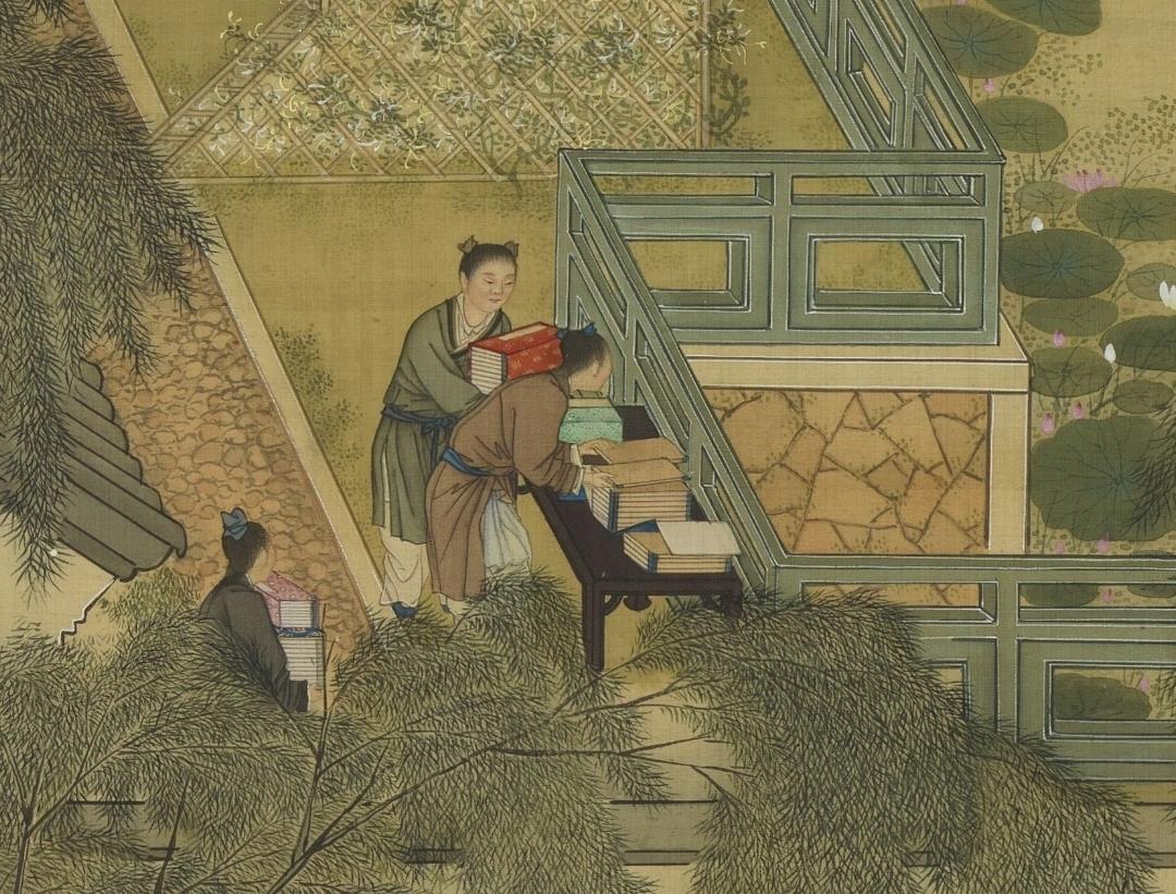 △ 参考文物：清·《十二月月令图》
