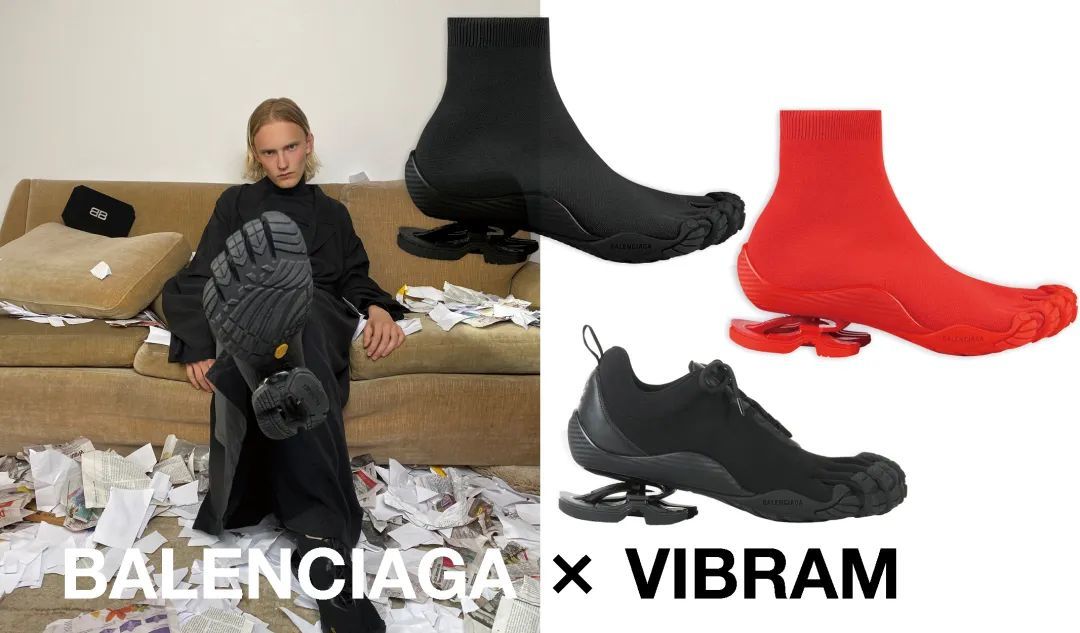 BALENCIAGA 联乘VIBRAM 五趾鞋正式开卖！ - Trend - Fashion - Milk X