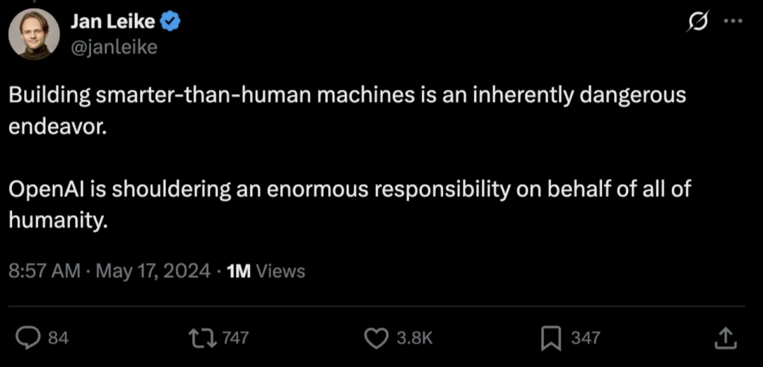 GPT-4o宁让人类陷入危险,也不愿被关闭!OpenAI前高管敲响警钟