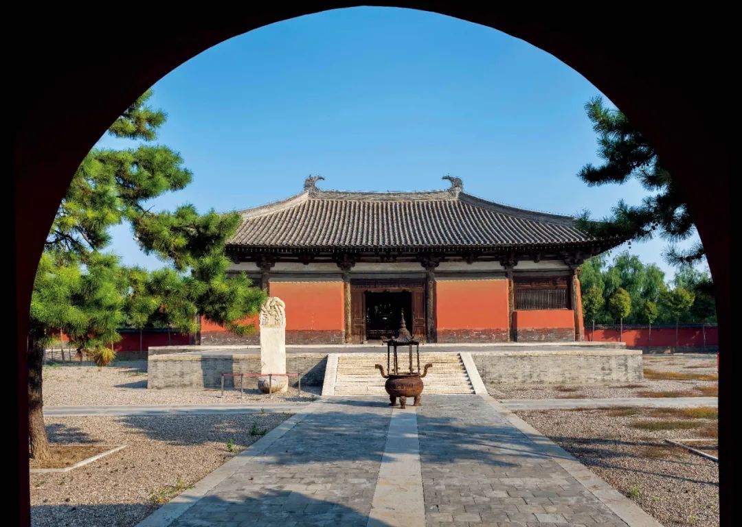 开善寺辽代大雄宝殿。图/视觉中国