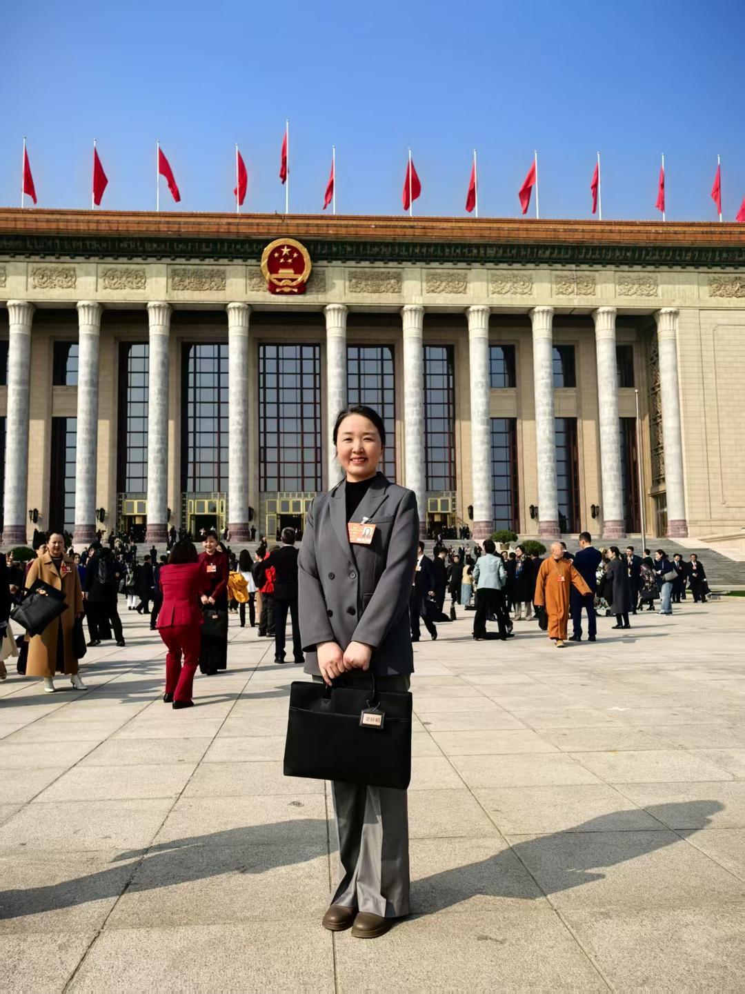 ▲全国人大代表梁倩娟 受访者供图