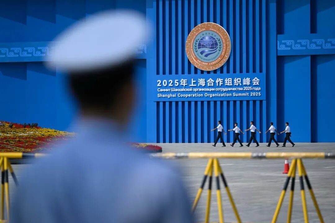 ▲2025年上海合作组织峰会。(图源:盖蒂图片社)
